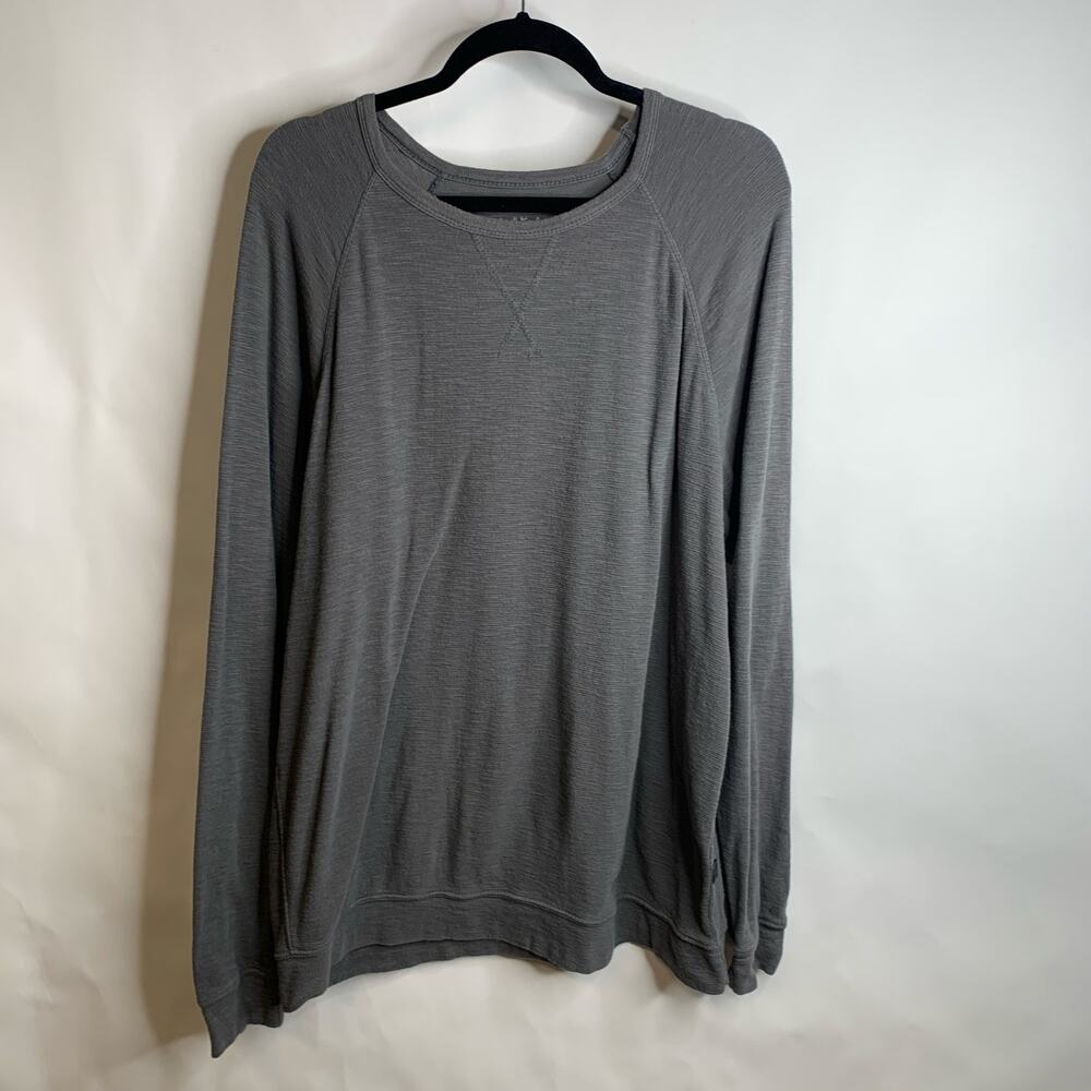 PD&C Gray Long Sleeve T Shirt Sz XL